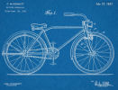 Bicycle Patent Prints