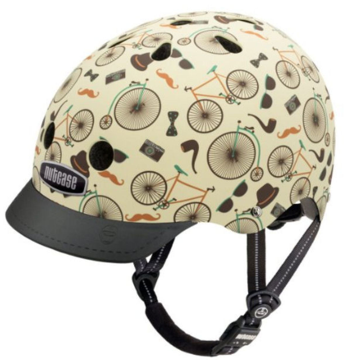 Nutcase - Patterned Street Bike Helmet