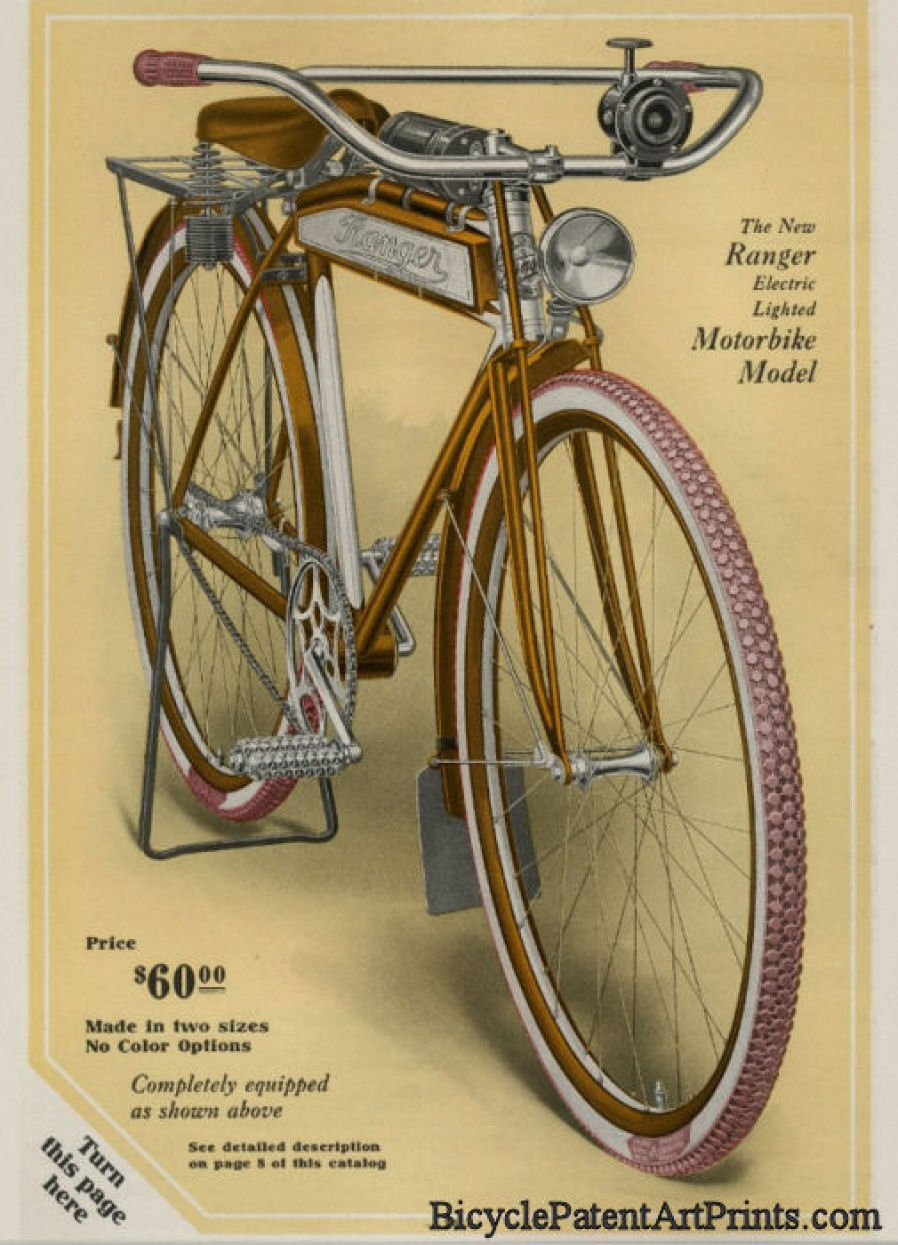 1918 Ranger Bicycles by Mead Cycle Company