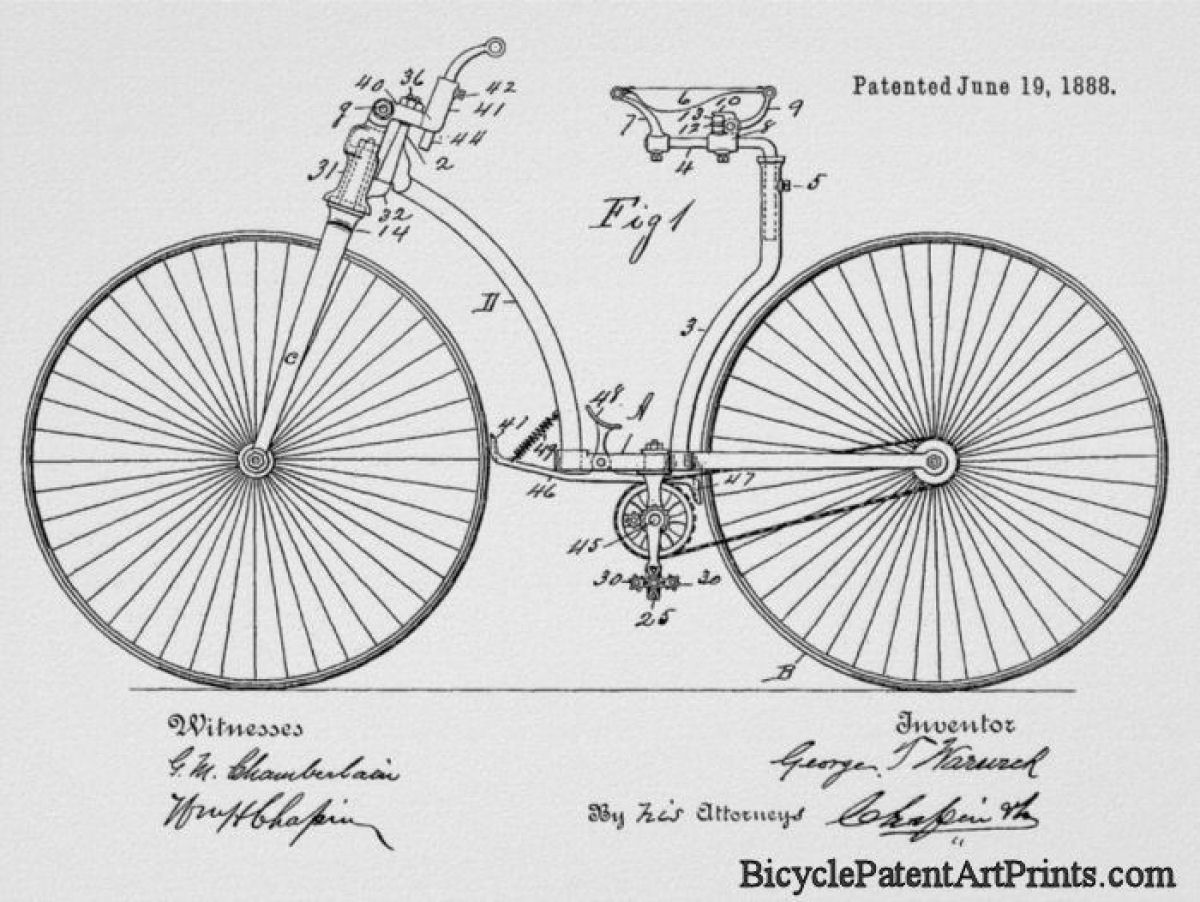1888 chain driven with adjustable seat and front brake
