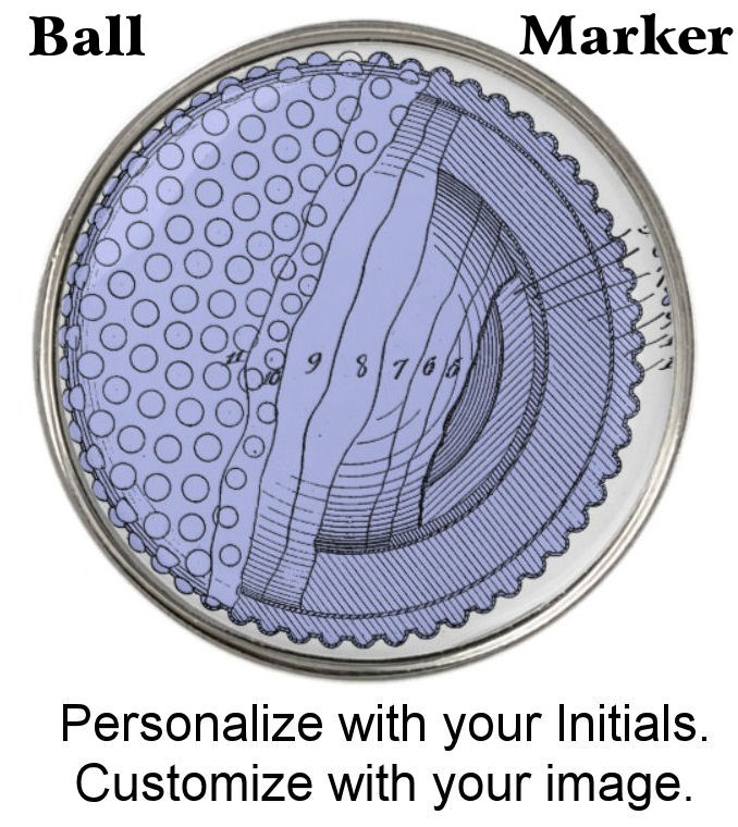 Customizable Golf Ball Marker